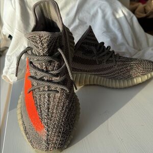 Adidas Yeezy Boost 350 V2 with Orange Stripe